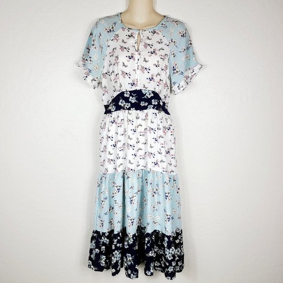 Hayden Dresses & Skirts - Hayden Los Angeles Floral Tiered Midi Dress